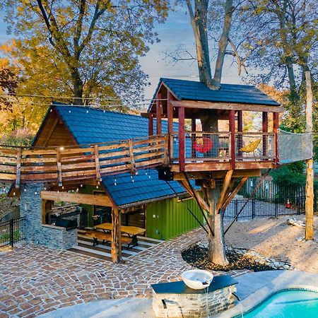 The Tree House In Бентънвил Екстериор снимка